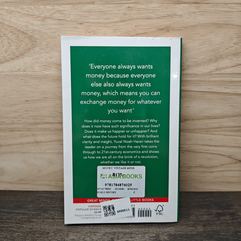 Money Yuval Noah Harari - Vintage Minis รูปที่ 5
