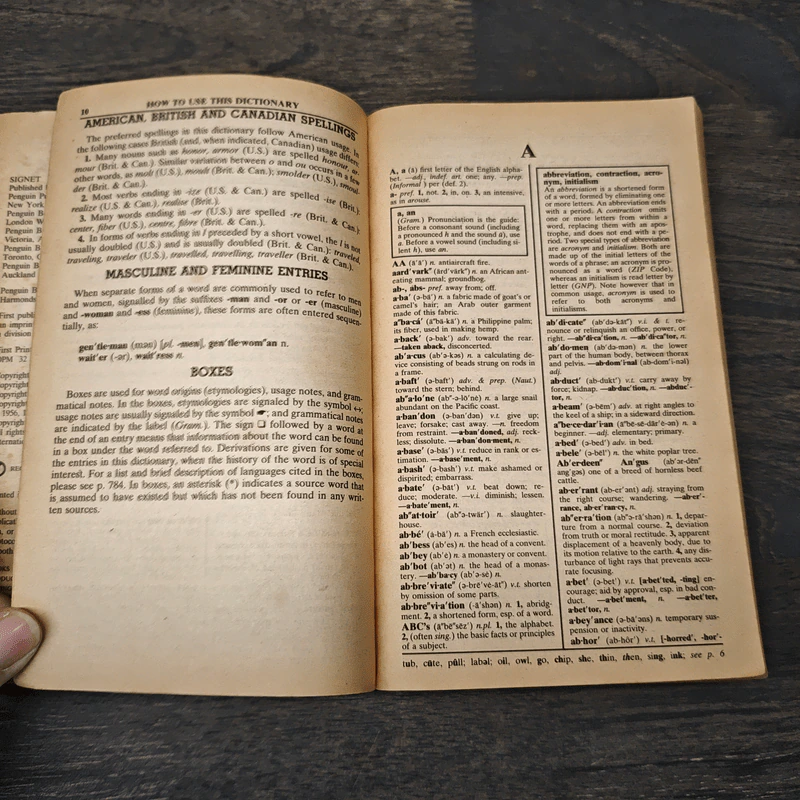 The New American Webster Handy College Dictionary รูปที่ 7