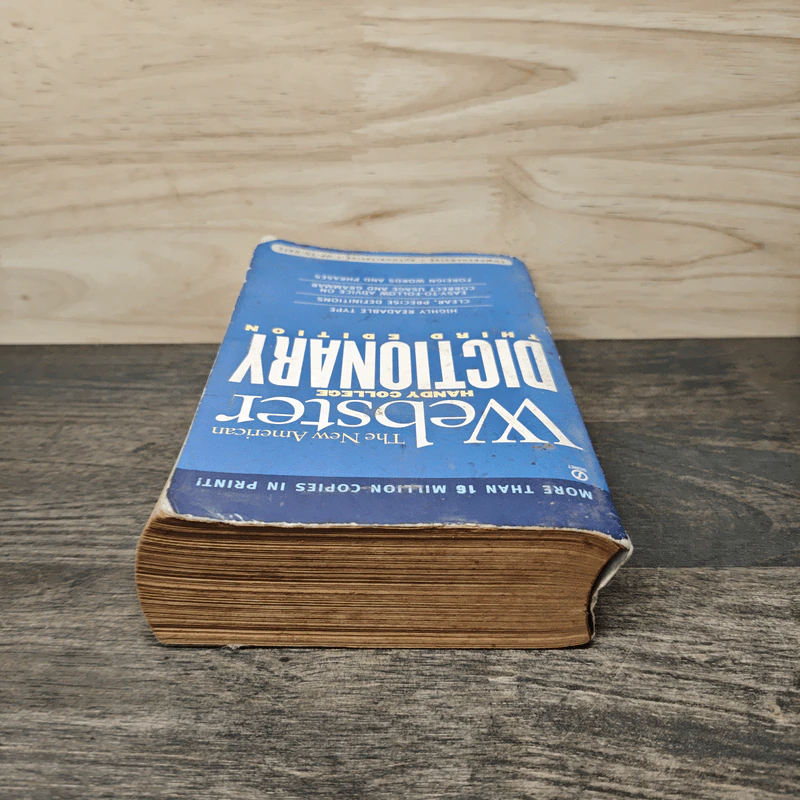 The New American Webster Handy College Dictionary รูปที่ 4