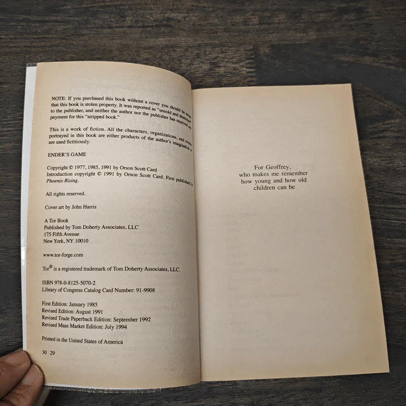 Ender's Game - Orson Scott Card รูปที่ 6
