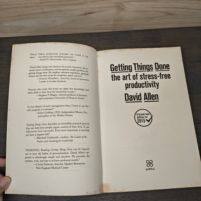 Getting Things Done - David Allen รูปที่ 6