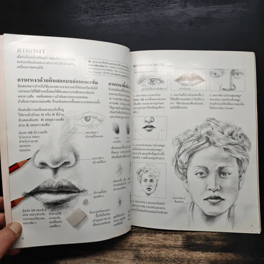 ART หัดวาดใบหน้า รูปที่ 8