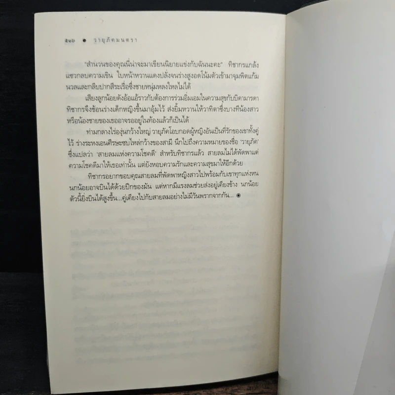 นิยายชุด บ้านไร่ปลายฝัน 4 เล่ม ได้แก่ ธาราหิมาลัย, ดวงใจอัคนี, ปฐพีเล่ห์รัก, วายุภัคมนตรา รูปที่ 9
