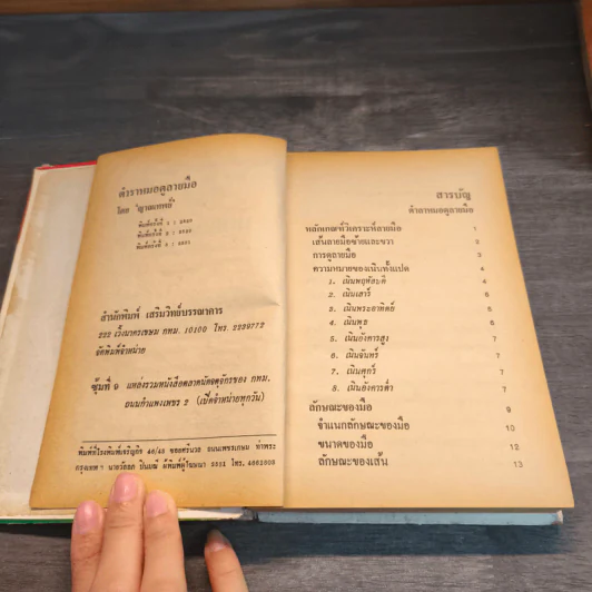 ตำราหมอดูลายมือ - ญาณเทพย์ รูปที่ 6