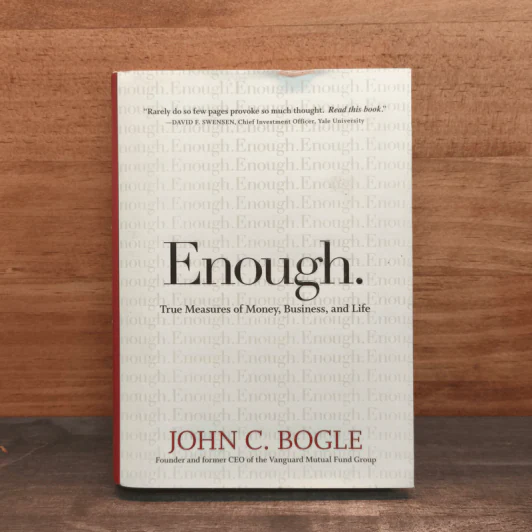Enough! True Measures of Money, Business, and Life - John C. Bogle รูปที่ 1