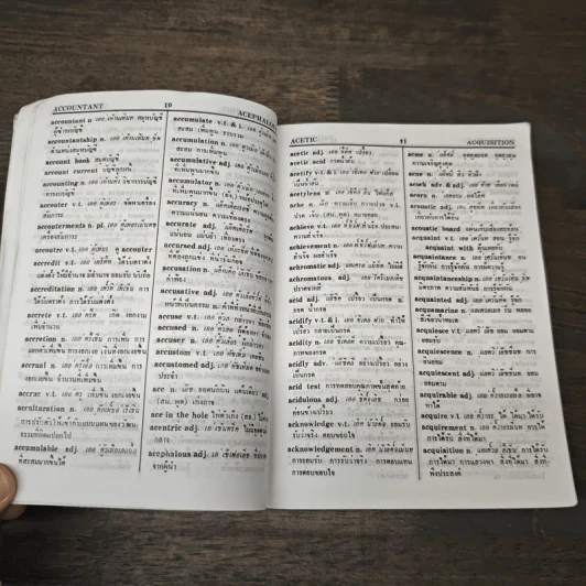 พจนานุกรม อังกฤษ-ไทย Scholars' English-Thai Dictionary รูปที่ 6