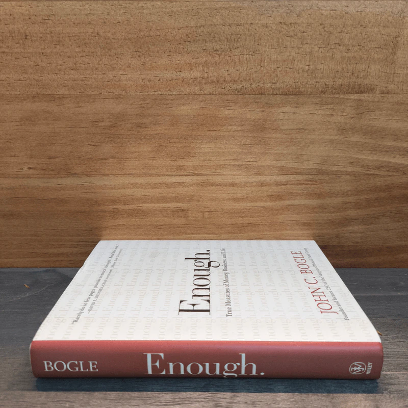 Enough! True Measures of Money, Business, and Life - John C. Bogle รูปที่ 2
