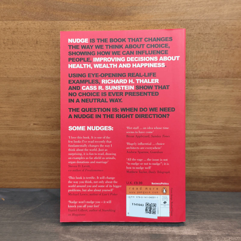 Nudge - Richard H. Thaler, Cass R. Sunstein รูปที่ 5