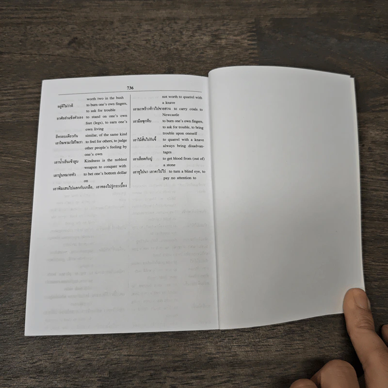 พจนานุกรมไทย-อังกฤษ ฉบับทันสมัย SE-ED's Modern Thai-English Dictionary Mini Edition รูปที่ 8