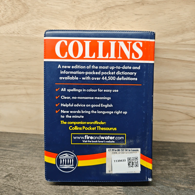 Collins Pocket English Dictionary in Colour รูปที่ 5
