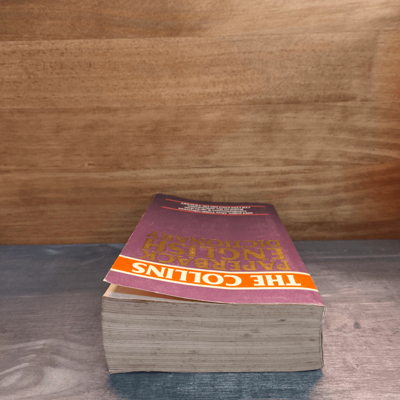 The Collins paperback English dictionary รูปที่ 4