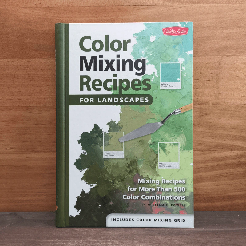 Color Mixing Recipes for Landscapes - William F. Powell รูปที่ 1
