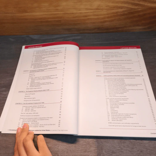 Accessing the US capital markets from outside the United States 2011 Edition รูปที่ 9