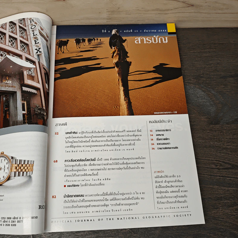 National Geographic ธ.ค.2545 สหายคู่ใจแฮร์รี่ พอตเตอร์ นกเค้าหิมะ รูปที่ 7