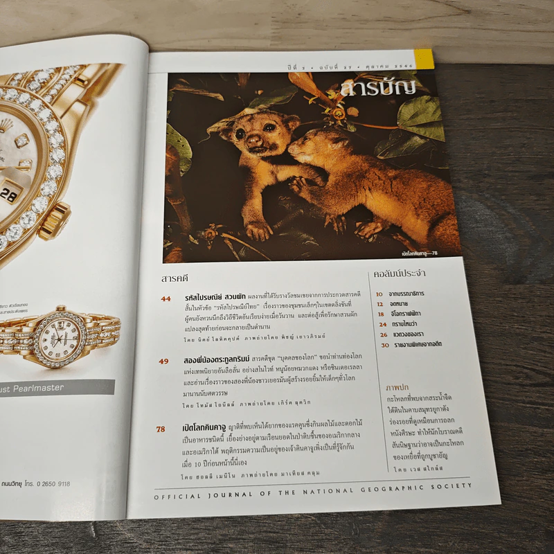National Geographic ต.ค.2546 มายาปริศนาสุสานบาดาล รูปที่ 7