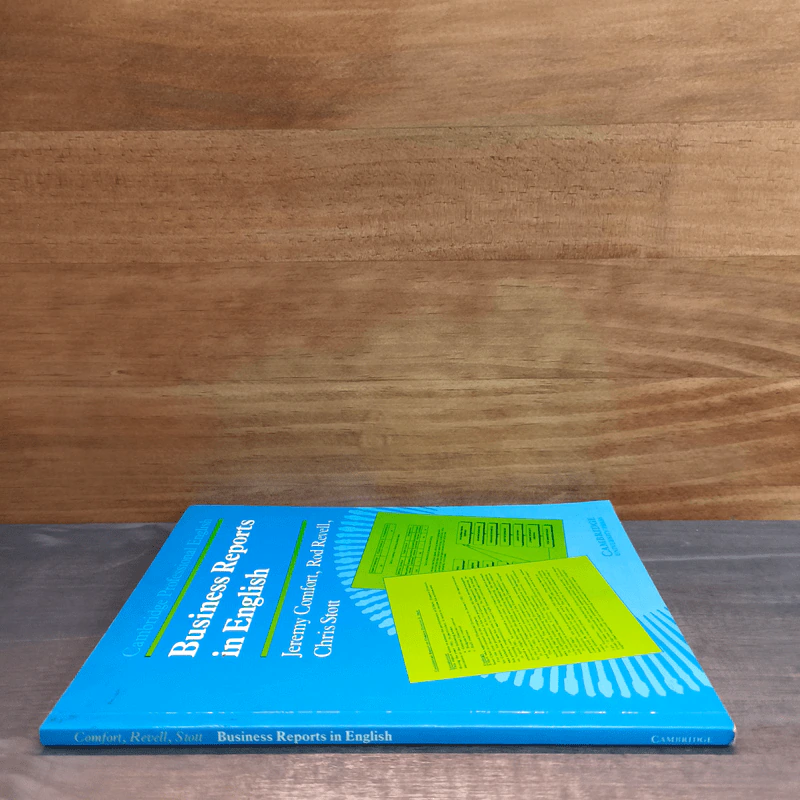 Business Reports in English - Jeremy Comfort รูปที่ 2