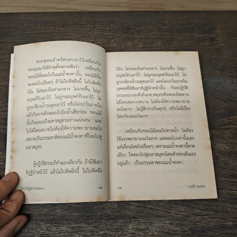 สัมมาทิฏฐิ พาไปนิพพาน - สุภีร์ ทุมทอง รูปที่ 9