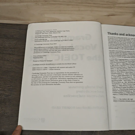 Cambridge Grammar and Vocabulary for the TOEIC Test - Jolene Gear, Robert Gear รูปที่ 6