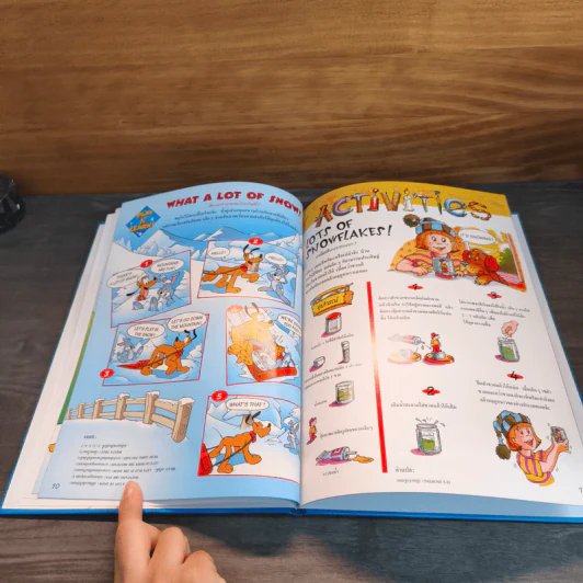 Disney's Magic English เรียนภาษาอังกฤษกับดิสนีย์ ตอน ท่องเที่ยวภูเขา รูปที่ 8