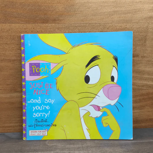 Pooh Just Be Nice...and Say You're Sorry! เป็นเด็กดีและรู้จักขอโทษ รูปที่ 1
