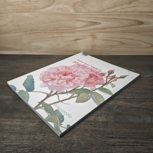 วาดกุหลาบด้วยสีน้ำ Shabha Shine's Sketchbook - ชบาฉายสตูดิโอ รูปที่ 3