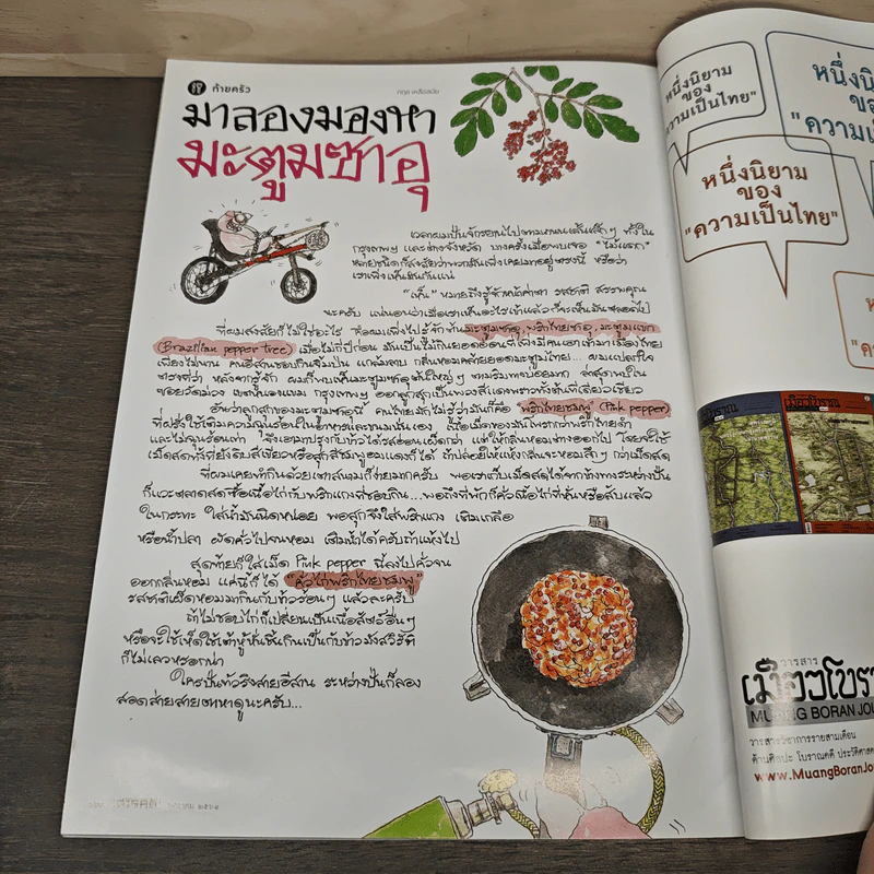 สารคดี ปีที่ 33 ฉบับที่ 395 ม.ค.2561 พลิกหลังลายผ้าทอกลางไพร รูปที่ 9