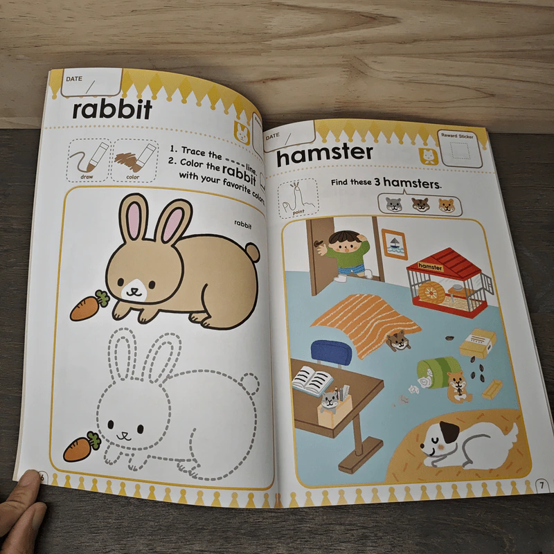 ฝึกพูดศัพท์อังกฤษ เล่ม 1 ANIMAL สำหรับ 3-5 ปี - ทินภาส พาหะนิชย์ รูปที่ 6