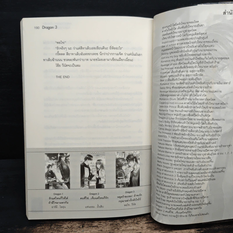 Dragon 3 หยุดร้ายเถอะ! ถ้าจะรัก กรุณาอย่ากั๊กหัวใจไว้ - Pink Pen รูปที่ 8