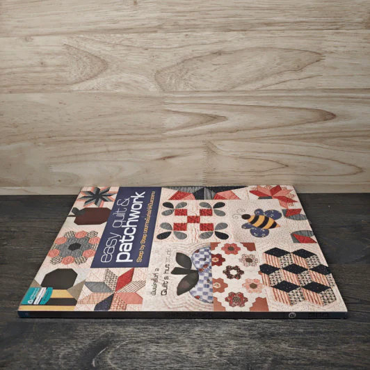 easy quilt & patchwork Step by Step ของการเย็บต่อผ้าให้เป็นลวดลาย รูปที่ 2