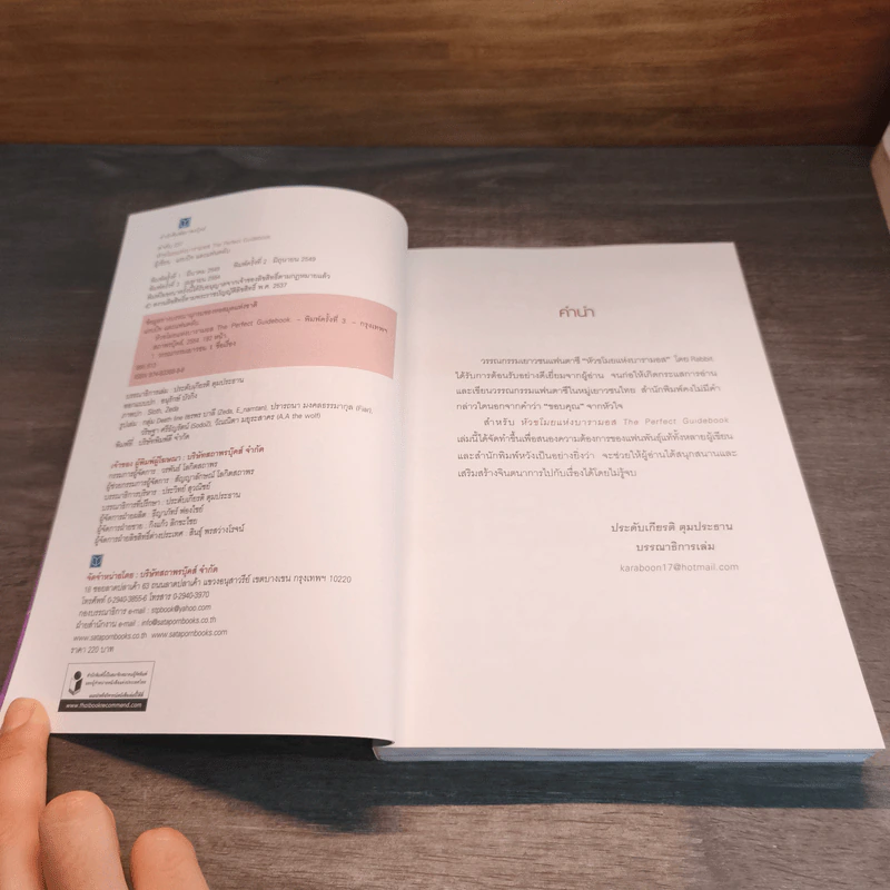 หัวขโมยแห่งบารามอส The Perfect Guidebook - Rabbit รูปที่ 6