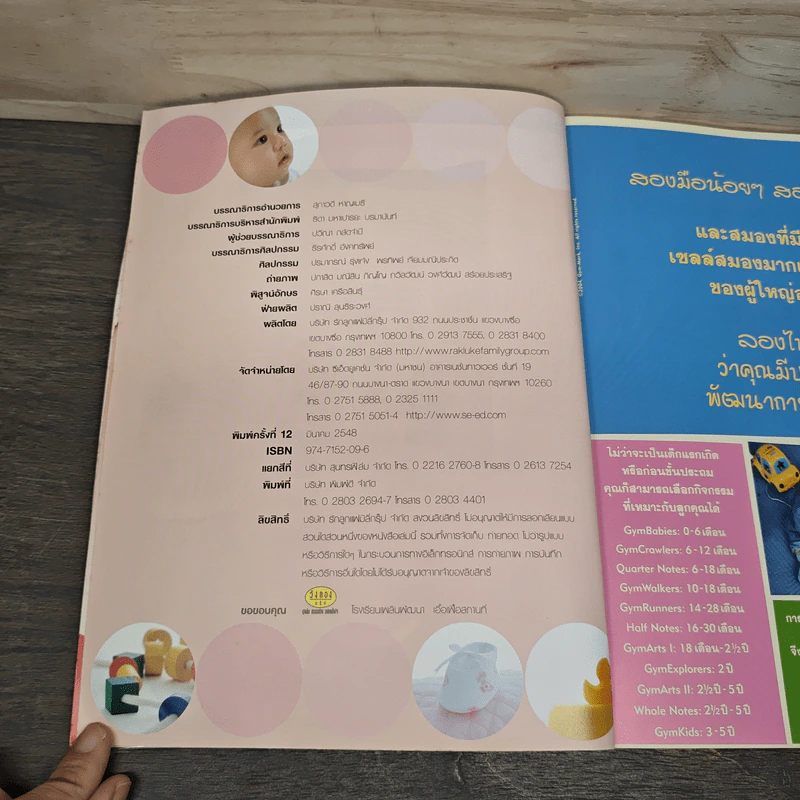 คู่มือพัฒนาการเด็ก คู่มือส่งเสริมพัฒนาการของลูกวัย 0-6 ปี - กองบรรณาธิการรักลูกบุ๊กส์ รูปที่ 6