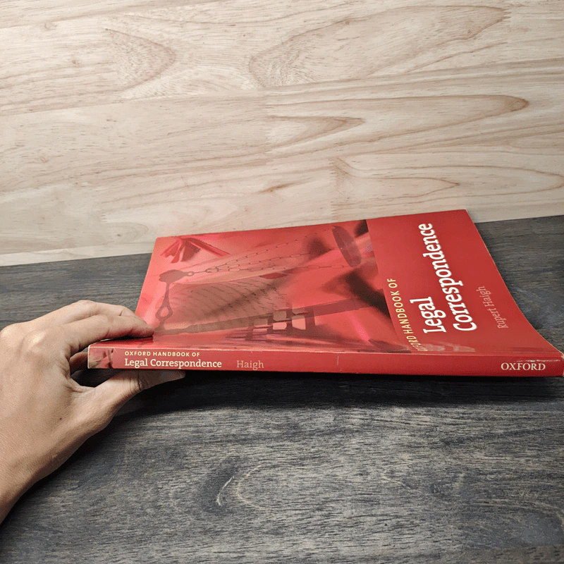 Oxford Handbook of Legal Correspondence - Rupert Haigh รูปที่ 2