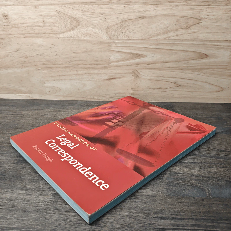 Oxford Handbook of Legal Correspondence - Rupert Haigh รูปที่ 3
