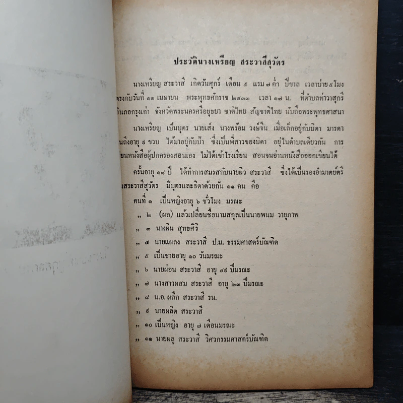 หนังสือ สุุนทราปกาสิทธิ์ กับความรู้บางอย่าง (อนุสรณ์งานศพนางเหรียญ สระวาสี) รูปที่ 7