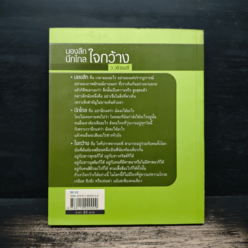 มองลึก นึกไกล ใจกว้าง - ว.วชิรเมธี รูปที่ 2