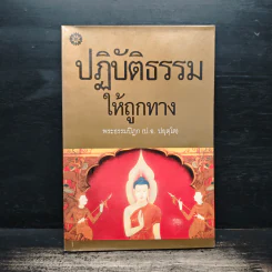 ปฏิบัติธรรมให้ถูกทาง - พระธรรมปิฎก (ป.อ. ปยุตฺโต) รูปที่ 1
