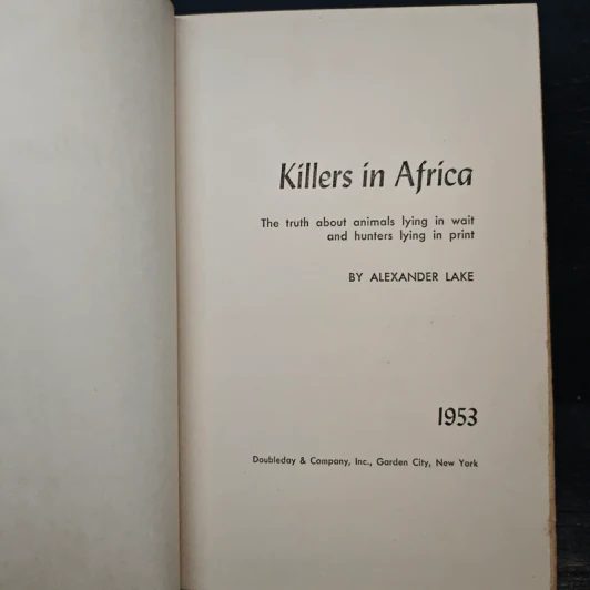 Killers in Africa - Alexander Lake รูปที่ 6