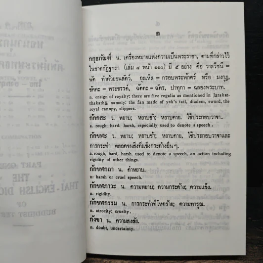 พจนานุกรมศัพท์พระพุทธศาสนา ไทย-อังกฤษ อังกฤษ-ไทย - สุชีพ ปุญญานุภาพ รูปที่ 8