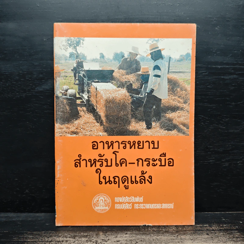 อาหารหยาบสำหรับโค-กระบือในฤดูแล้ง - กองปศุสัตว์สัมพันธ์ กรมปศุสัตว์ กระทรวงเกษตรและสหกรณ์ รูปที่ 1