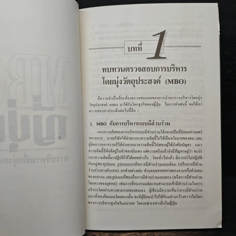 MBO ญี่ปุ่น : การบริหารเพื่อมุ่งอนาคต - ทาคาโนบุ ฮองโง รูปที่ 8