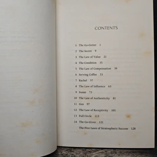 The Go-Giver - Bob Burg, John David Mann รูปที่ 8