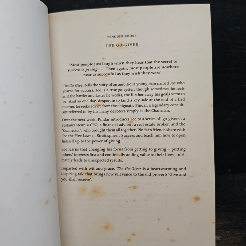 The Go-Giver - Bob Burg, John David Mann รูปที่ 6