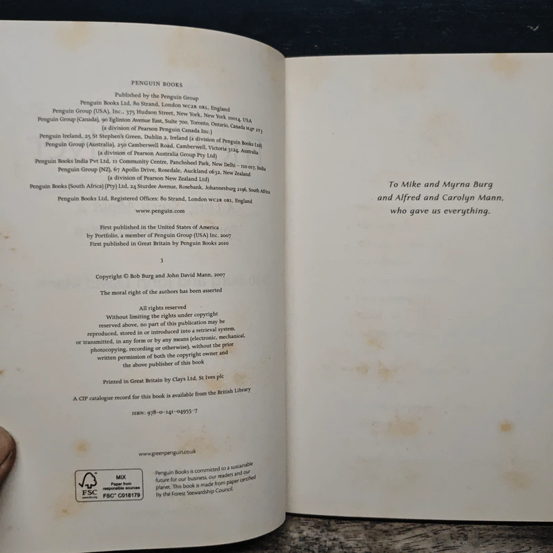 The Go-Giver - Bob Burg, John David Mann รูปที่ 7