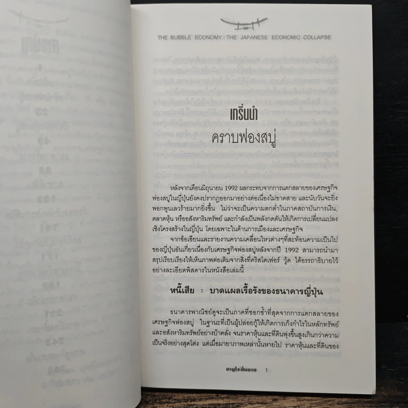 ซามูไรสิ้นลาย บทเรียนเศรษฐกิจฟองสบู่ The bubble Economy The Japanese Economic Collapse - ดริสโตเฟอร์ วู๊ด, อภัสสร ฤทธิ์แรงกล้า รูปที่ 8