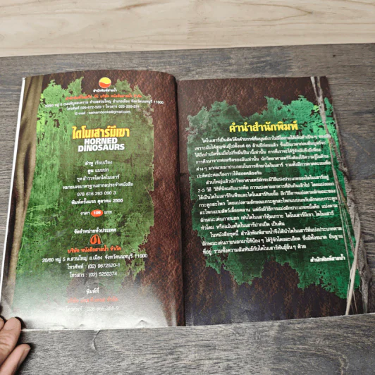 ชุดสำรวจโลกไดโนเสาร์ ไดโนเสาร์มีเขา - ลำพูน รูปที่ 6