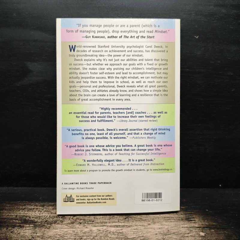 Mindset The New Psychology of Success - Carol S.Dweck รูปที่ 2