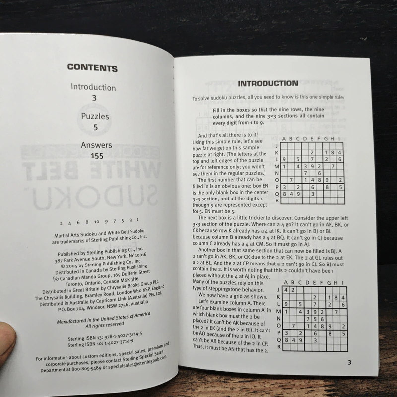 Second-Degree White Belt Sudoku - Frank Longo รูปที่ 6
