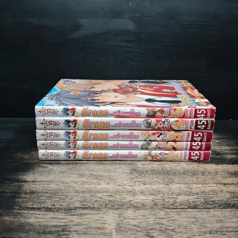 รักเธอ...อย่าบอกใคร เล่ม 1-5 รูปที่ 2