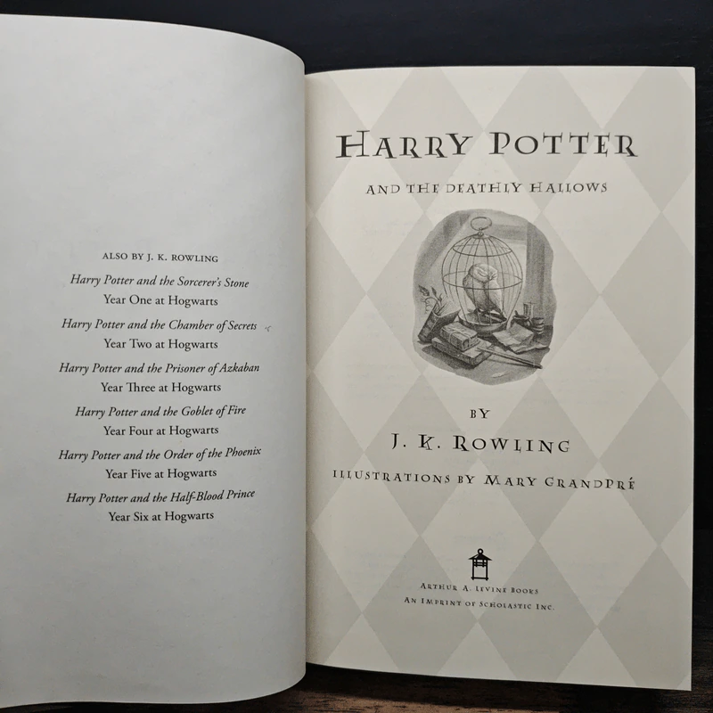 Harry Potter and the Deathly Hallows - J.K.Rowling รูปที่ 6
