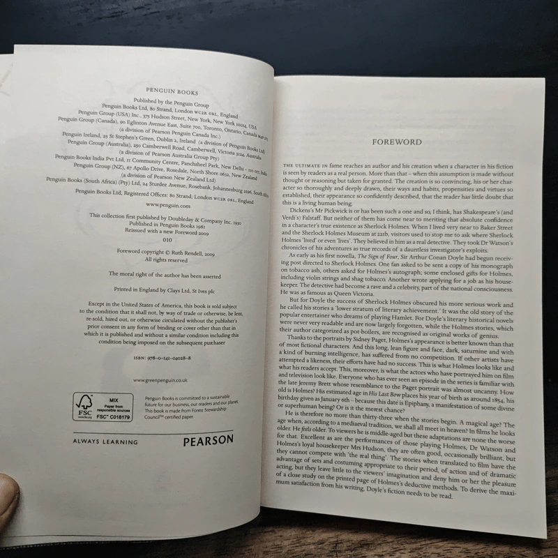 The Penguin Complete Sherlock Holmes - Sir Arthur Conan Doyle รูปที่ 6